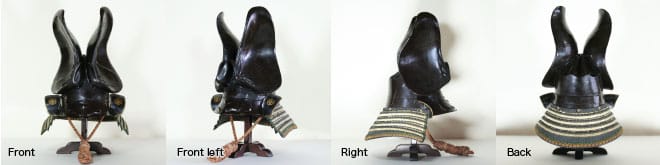 Kokushitsu-Nuri Wari-Hamaguri Nari-Kabuto