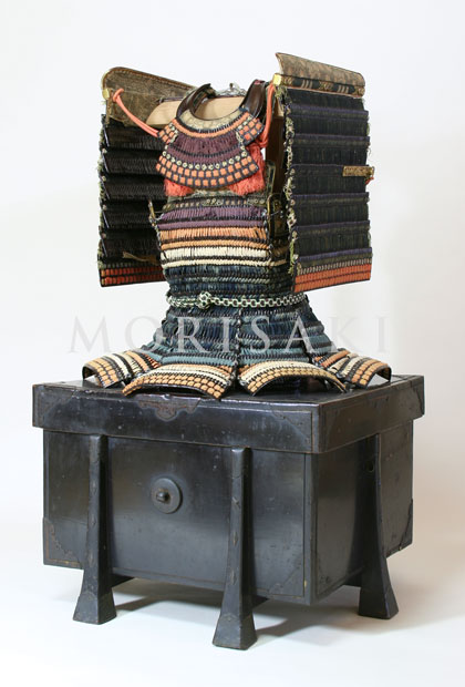 Hon-Kozane IroIro-Odoshi Haramaki, include O-sode(sleeves) and Nodowa(throat guard)
