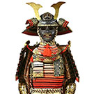 Beni-Susogo-Odoshi Domaru Gusoku